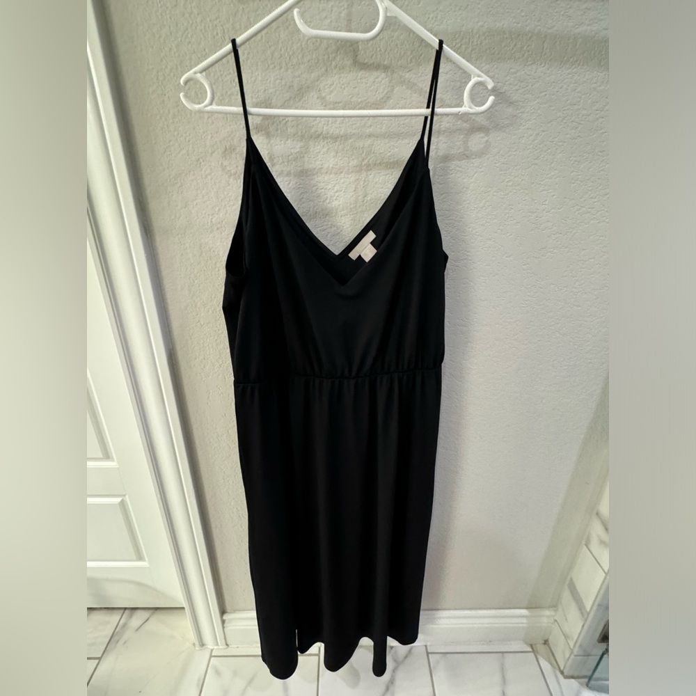 H&M black dress